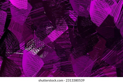 Textura vectorial rosa oscuro con formas abstractas. Diseño decorativo en estilo abstracto con formas aleatorias. Fondo para un teléfono móvil.