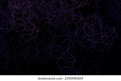 Dark Pink vector texture with abstract forms. Modern abstract illustration with colorful random forms. Background for a cell phone.
