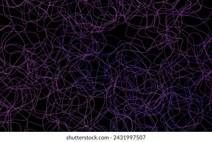 Dark Pink vector texture with abstract forms. Decorative design in abstract style with random forms. Modern design for your business card.