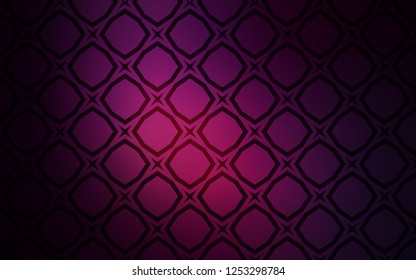 Dark Pink vector texture with beautiful stars. Glitter abstract illustration with colored stars. Best design for your ad, poster, banner.