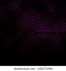 Dark Pink vector texture with circles. Illustration with set of shining colorful abstract spheres. Pattern for business ads.