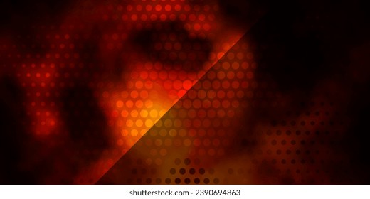 Dark Pink vector texture with circles. Modern abstract illustration with colorful circle shapes. Pattern for business ads.