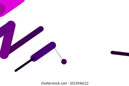 Dark Pink vector texture with colored capsules. Glitter abstract illustration with colored sticks. Best design for your ad, poster, banner.