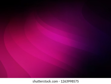Dark Pink vector texture with colored lines. Shining colored illustration with narrow lines. The pattern can be used as ads, poster, banner for commercial.