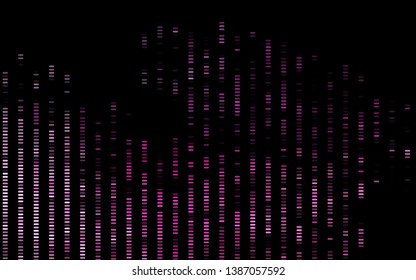Dark Pink vector texture with colored lines. Blurred decorative design in simple style with lines. Backdrop for TV commercials.
