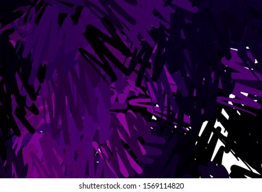 Dark Pink vector texture with colored lines. Glitter abstract illustration with colorful sticks. Pattern for your busines websites.