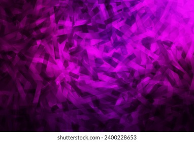 Dark Pink vector texture with colored lines. Colorful shining illustration with lines on abstract template. Template for your beautiful backgrounds.