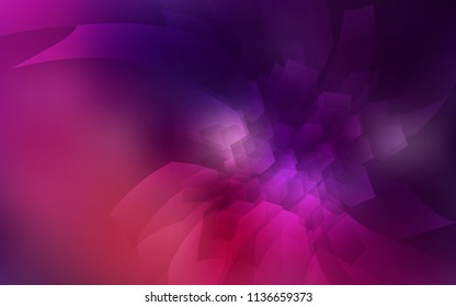 Dark Pink vector texture with colorful hexagons. White background with colorful hexagons. Beautiful design for your business advert.