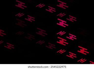 Dark Pink vector texture with colorful lines. Decorative shining illustration with lines on abstract template. Pattern for websites, landing pages.