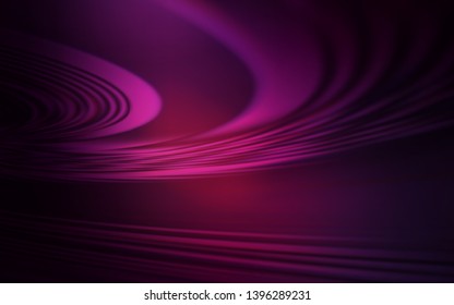 Dark Pink vector texture with curved lines. A shining illustration, which consists of curved lines. Pattern for your business design.