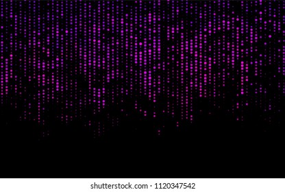 Dark Pink vector  texture with disks. Beautiful colored illustration with blurred circles in nature style. The pattern can be used for ads, leaflets of liquid.