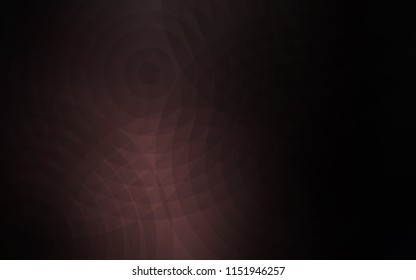 Dark Pink vector texture with disks. Abstract illustration with colored bubbles in nature style. Beautiful design for your business advert.