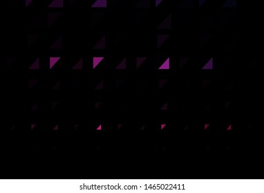 Dark Pink vector texture with disks. Blurred bubbles on abstract background with colorful gradient. Pattern for ads, leaflets.