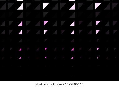 Dark Pink vector texture with disks. Glitter abstract illustration with blurred drops of rain. Pattern for beautiful websites.