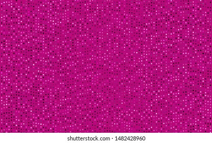 Dark Pink vector texture with disks. Modern abstract illustration with colorful water drops. Pattern for ads, leaflets.