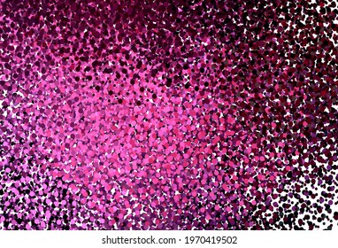 Dark Pink vector texture with disks. Modern abstract illustration with colorful water drops. Design for your business advert.