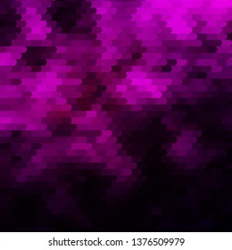 Dark Pink vector texture with lines. Repeated lines on abstract background with gradient. Template for your UI design.