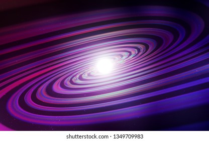 Dark Pink vector texture with milky way stars. Modern abstract illustration with Big Dipper stars. Pattern for futuristic ad, booklets.