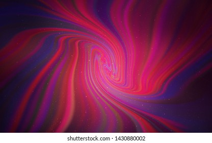Dark Pink vector texture with milky way stars. Modern abstract illustration with Big Dipper stars. Template for cosmic backgrounds.