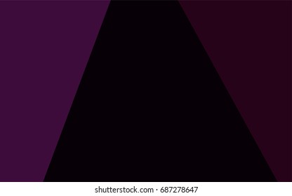Dark Pink vector triangle mosaic template. A sample with polygonal shapes. The completely new template can be used for your brand book.