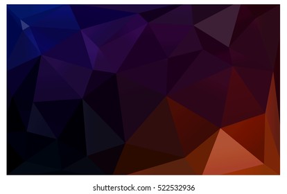 Dark Pink Yellow Pattern. Seamless triangular template. Geometric sample. Repeating routine with triangle shapes. Seamless texture for your design. Pattern can be used for background.