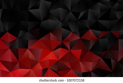 Dark Pink, Yellow vector abstract mosaic pattern. A completely new color illustration in a vague style. The completely new template can be used for your brand book.