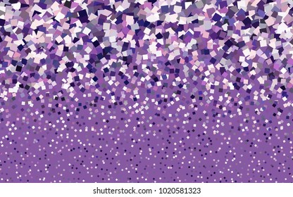 Dark Pink, Yellow vector abstract textured polygonal background. Blurry rectangular design. The pattern with repeating rectangles can be used for background.