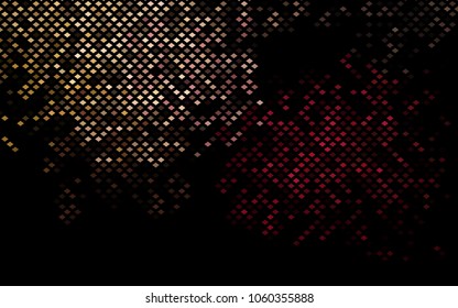 Dark Pink, Yellow vector abstract textured polygonal background. Blurry rectangular design. The pattern with repeating rectangles can be used for background.
