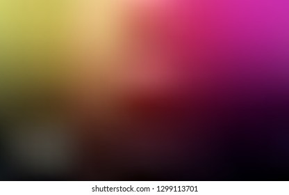 Dark Pink, Yellow vector abstract blurred background. New colored illustration in blur style with gradient. New way of your design.