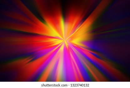 Dark Pink, Yellow vector abstract layout. Modern abstract illustration with gradient. The best blurred design for your business.