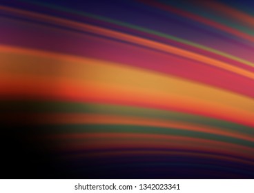 Dark Pink, Yellow vector abstract bright template. Glitter abstract illustration with an elegant design. Brand new style for your business design.