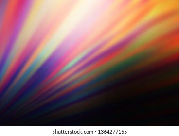 Dark Pink, Yellow vector abstract bright background. Colorful illustration in blurry style with gradient. The elegant pattern for brand book.
