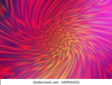 Dark Pink, Yellow vector abstract blurred background. Colorful illustration in abstract style with gradient. The background for your creative designs.