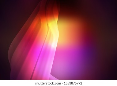 Dark Pink, Yellow vector abstract blurred background. Abstract colorful illustration with gradient. New style for your business design.