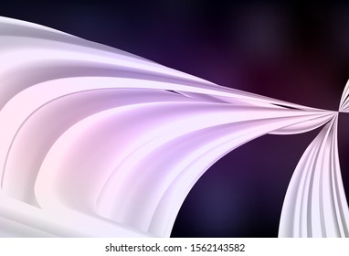 Dark Pink, Yellow vector abstract bright template. Shining colorful illustration in smart style. Background for a cell phone.