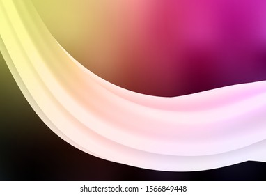 Dark Pink, Yellow vector abstract blurred background. Colorful illustration in abstract style with gradient. The best blurred design for your business.