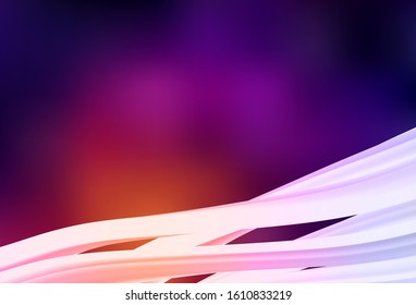 Dark Pink, Yellow vector abstract blurred background. New colored illustration in blur style with gradient. Completely new design for your business.