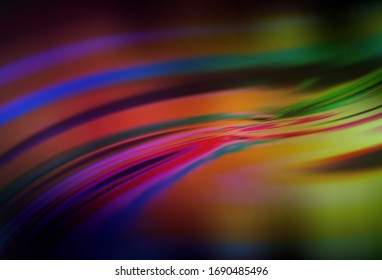 Color rosa oscuro, amarillo vectorial abstracto, patrón brillante. Ilustración creativa en estilo de medio tono con degradado. El mejor diseño borroso para su negocio.