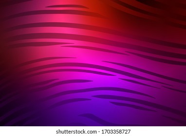 Dark Pink, Yellow vector abstract layout. Abstract colorful illustration with gradient. Completely new design for your business.
