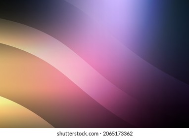 Dark Pink, Yellow vector abstract bright texture. Colorful abstract illustration with gradient. New style for your business design.