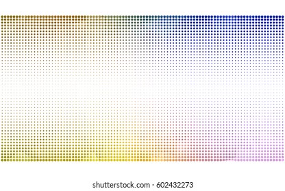 Dark Pink, Yellow vector abstract pattern with circles. Geometry template for your business design. Background with colored spheres.
