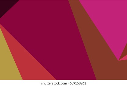 Dark Pink, Yellow vector abstract mosaic background. Brand-new colored illustration in blurry style with gradient. The completely new template can be used for your brand book.