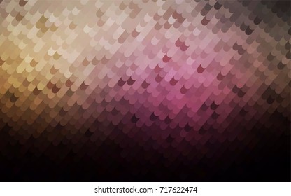 Dark Pink, Yellow vector abstract cambered background. Brand-new colored illustration in blurry style with gradient. The textured pattern can be used for background.