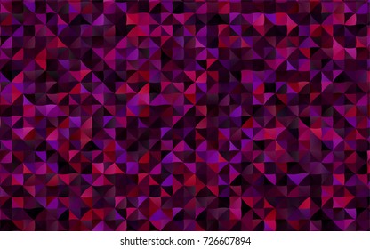 Dark Pink, Yellow vector abstract mosaic background. Modern geometrical abstract illustration with gradient. The elegant pattern can be used as part of a brand book.