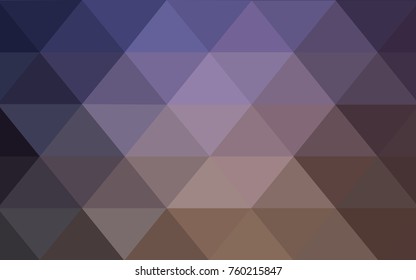 Dark Pink, Yellow vector abstract textured polygonal background. Blurry triangle design. Pattern can be used for background.