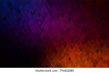 Dark Pink, Yellow vector abstract textured polygonal background. Blurry rectangular design. The pattern with repeating rectangles can be used for background.