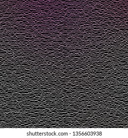 Dark Pink, Yellow vector backdrop with bent lines. Gradient illustration in simple style with bows. Template for cellphones.