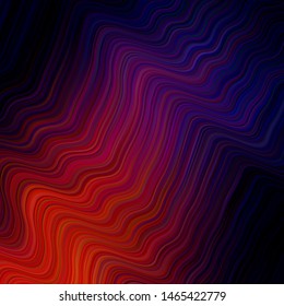 Dark Pink, Yellow vector backdrop with wry lines. A sample with colorful lines, shapes. Template for cell phone screens.