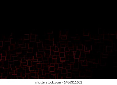 Dark Pink, Yellow vector backdrop with rectangles, squares. Glitter abstract illustration with rectangular shapes. The template can be used as a background.