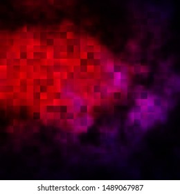 Dark Pink, Yellow vector backdrop with rectangles. Abstract gradient illustration with rectangles. Modern template for your landing page.